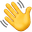 waving